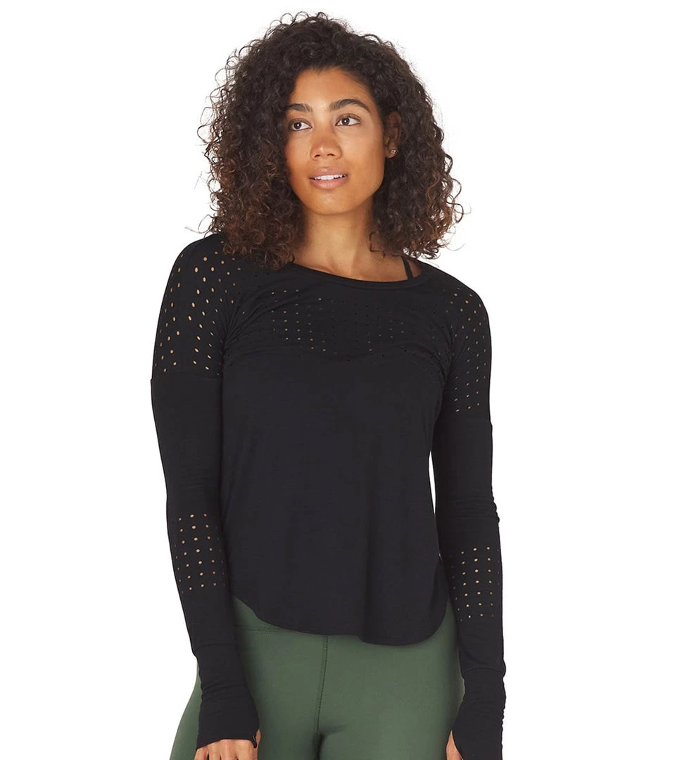 CLOTHING Glyder Mood Long Sleeve Tee Black 8 CLOTHING Glyder Mood Long Sleeve Tee Black