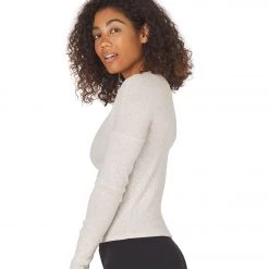 Glyder Comfort Long Sleeve Tee Oatmeal CLOTHING