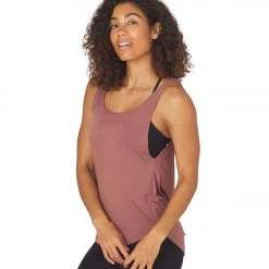 Glyder Charm Yoga Tank Cocoa CLOTHING