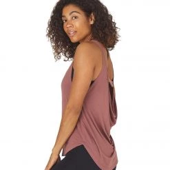 Glyder Charm Yoga Tank Cocoa CLOTHING 10 Glyder Charm Yoga Tank Cocoa CLOTHING