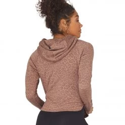 CLOTHING Glyder Rocky Hoodie Cocoa Leopard