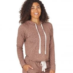 CLOTHING Glyder Rocky Hoodie Cocoa Leopard