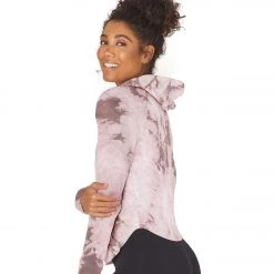 Glyder Rocky Hoodie Bone Tie Dye