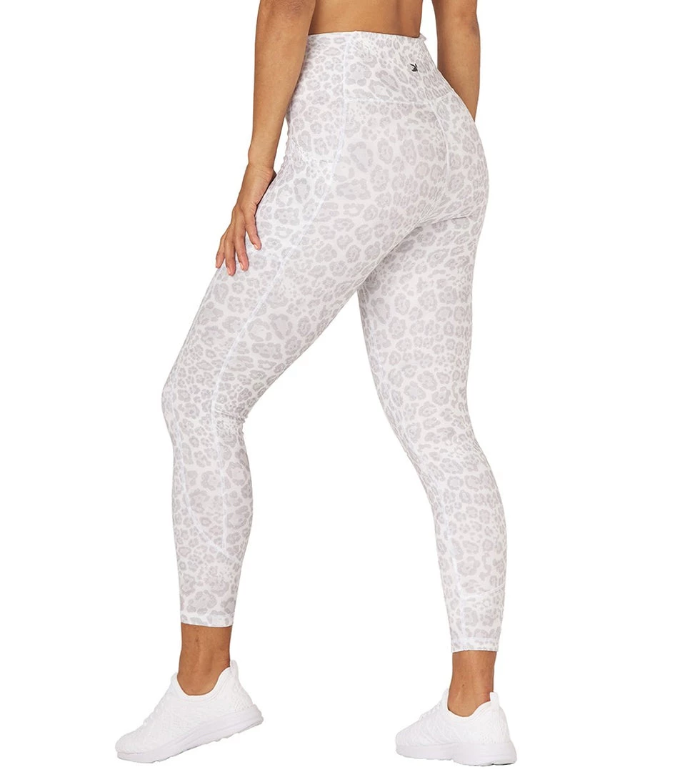 Glyder Taper Yoga Leggings Ice Leopard CLOTHING 5 Glyder Taper Yoga Leggings Ice Leopard CLOTHING