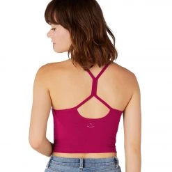 CLOTHING Beyond Yoga Slim Racerback Cropped Tank Plumberry 11 CLOTHING Beyond Yoga Slim Racerback Cropped Tank Plumberry
