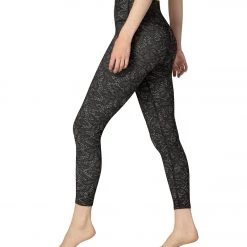 CLOTHING Beyond Yoga Spacedye So Lacy High Waisted 7/8 Yoga Leggings Black White Lace 10 CLOTHING Beyond Yoga Spacedye So Lacy High Waisted 7/8 Yoga Leggings Black White Lace
