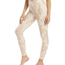 Spiritual Gangster Essential High Waisted Yoga Leggings Lux Cheetah Print CLOTHING