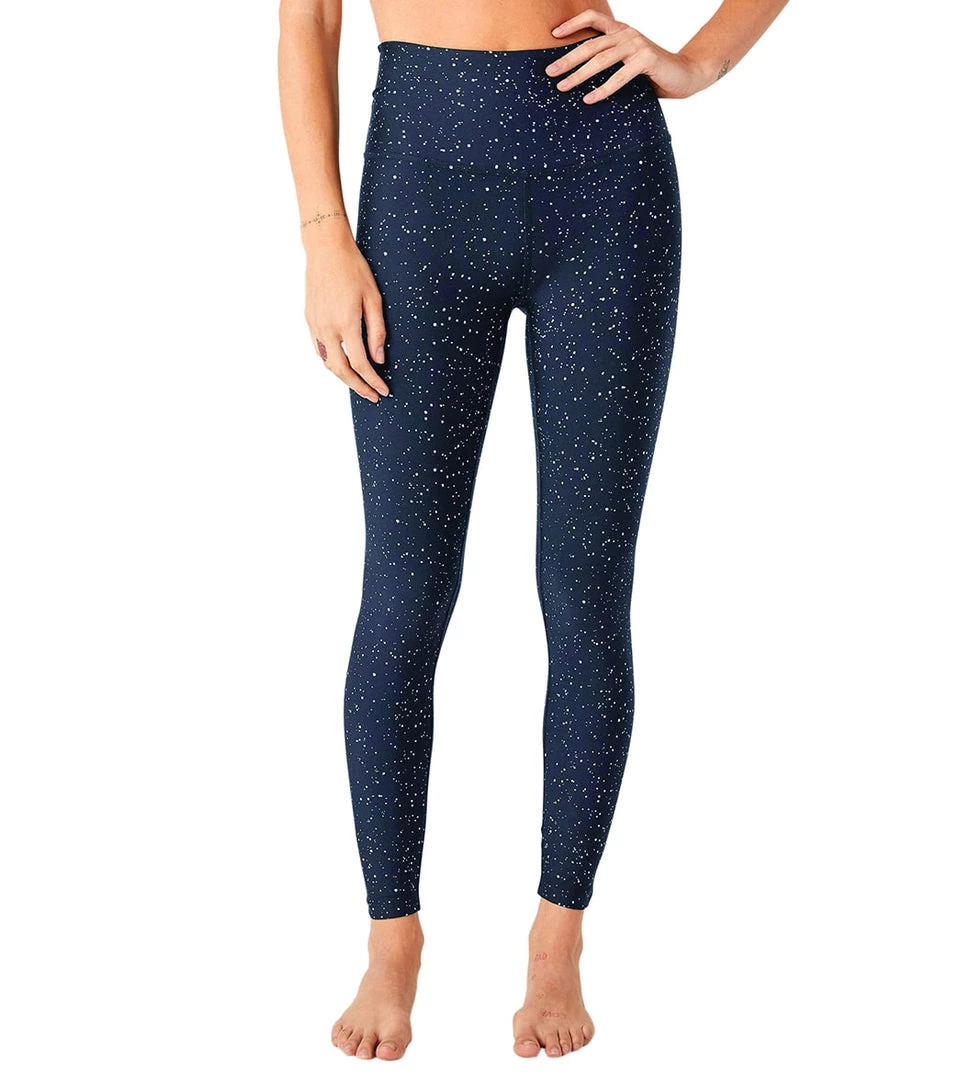 Beyond Yoga Alloy Sparkle High Waisted 7/8 Yoga Leggings 3 Beyond Yoga Alloy Sparkle High Waisted 7/8 Yoga Leggings