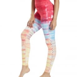 Spiritual Gangster Self Love Yoga Leggings Sunrise Dip Dye