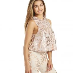 Spiritual Gangster Active Crop Tank Lux Cheetah Print 10 Spiritual Gangster Active Crop Tank Lux Cheetah Print