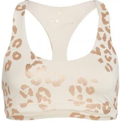 Spiritual Gangster Reana Yoga Sports Bra 2.0 Lux Cheetah Print