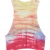 CLOTHING Spiritual Gangster SGV Supernova Tank Sunrise Dip Dye