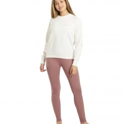 CLOTHING Spiritual Gangster Love Classic Crew Sweatshirt Cream