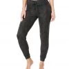 CLOTHING Beyond Yoga Brushed Up Lounge Around Jogger Black Wild Cat 1 CLOTHING Beyond Yoga Brushed Up Lounge Around Jogger Black Wild Cat
