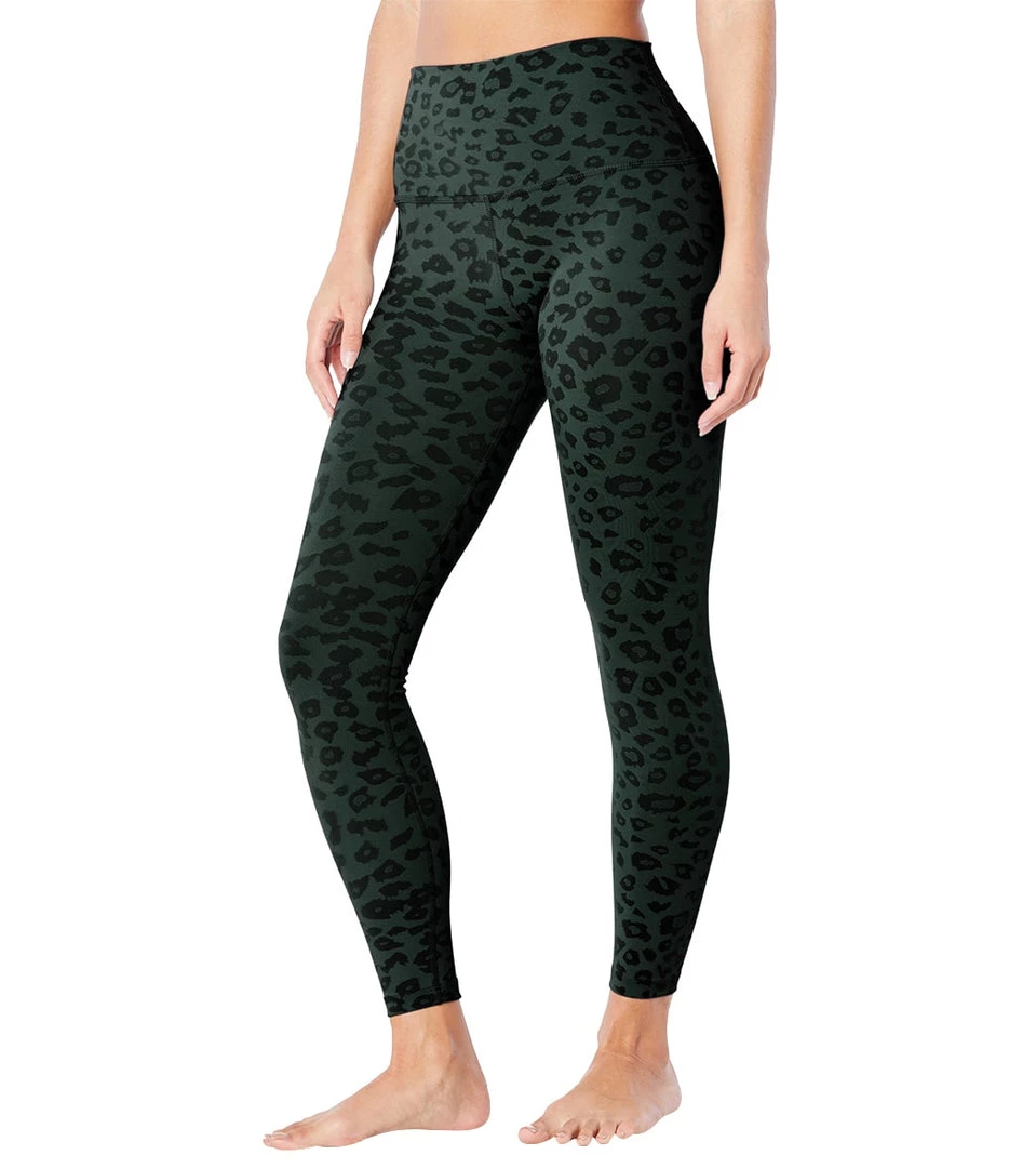 Beyond Yoga Leopard High Waisted 7/8 Yoga Leggings Hunter Green CLOTHING 4 Beyond Yoga Leopard High Waisted 7/8 Yoga Leggings Hunter Green CLOTHING
