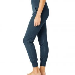 CLOTHING Beyond Yoga Heather Rib Midi Joggers Blue Horizon Heather