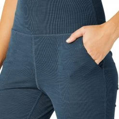 CLOTHING Beyond Yoga Heather Rib Midi Joggers Blue Horizon Heather