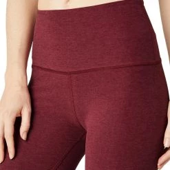 Beyond Yoga Spacedye High Waisted Caught In The Midi 7/8 Yoga Leggings Deep Merlot 19 Beyond Yoga Spacedye High Waisted Caught In The Midi 7/8 Yoga Leggings Deep Merlot