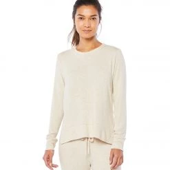 CLOTHING Beyond Yoga Just Chillin Long Sleeve Pullover Oatmeal Heather 9 CLOTHING Beyond Yoga Just Chillin Long Sleeve Pullover Oatmeal Heather