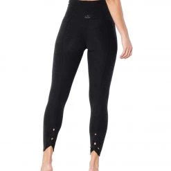 Beyond Yoga Spacedye Totally Woven High Waisted 7/8 Leggings