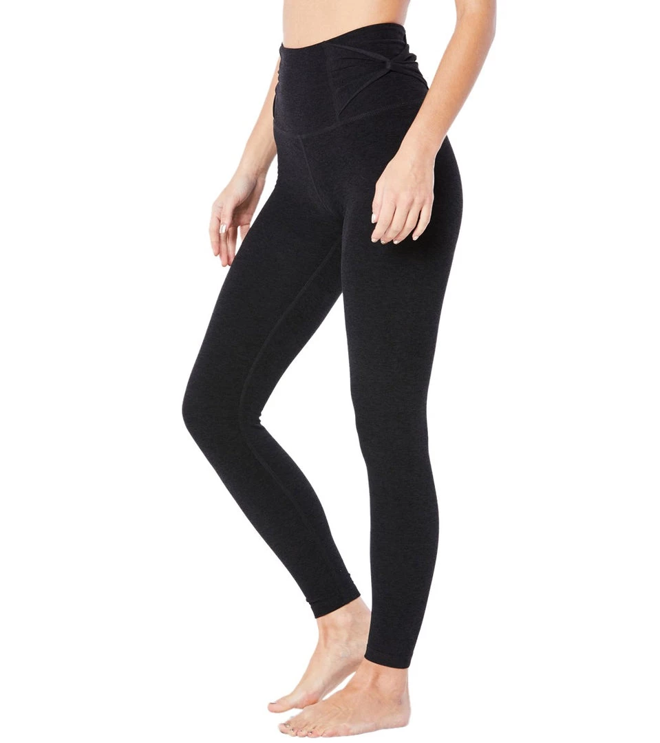 Beyond Yoga Spacedye Twist Through High Waisted 7/8 Leggings Darkest Night 4 Beyond Yoga Spacedye Twist Through High Waisted 7/8 Leggings Darkest Night