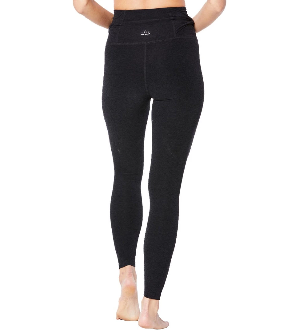 Beyond Yoga Spacedye Twist Through High Waisted 7/8 Leggings Darkest Night 5 Beyond Yoga Spacedye Twist Through High Waisted 7/8 Leggings Darkest Night