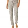 Beyond Yoga Waffle Living Easy Knit Sweatpants Cream Heather