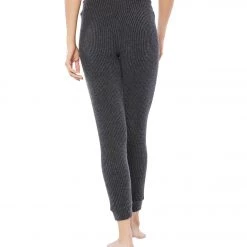 Beyond Yoga Waffle Living Easy Knit Sweatpants Charcoal
