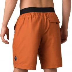 PrAna Men's Mojo Yoga Shorts Russet CLOTHING