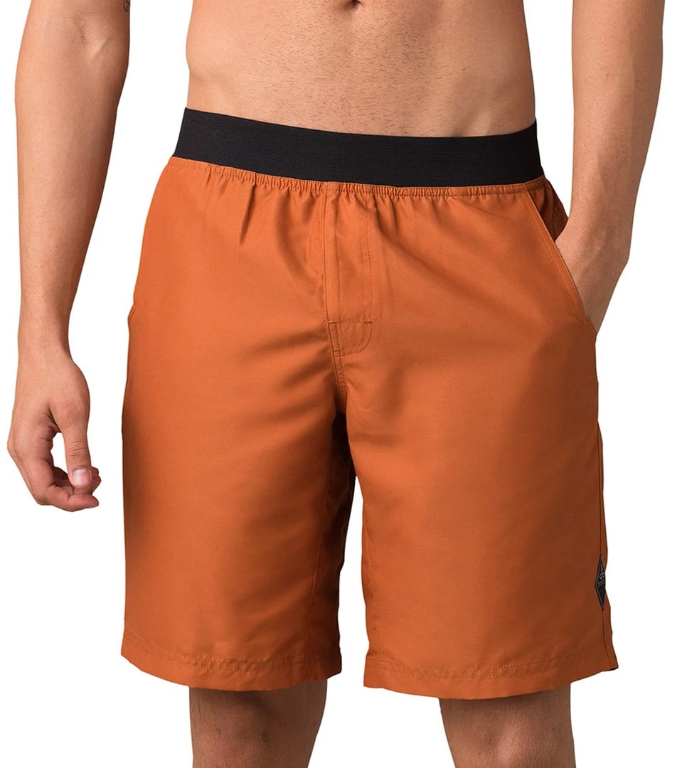 PrAna Men's Mojo Yoga Shorts Russet CLOTHING 8 PrAna Men's Mojo Yoga Shorts Russet CLOTHING