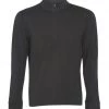 PrAna Men's Altitude Tracker 1/4 Zip Jacket Black