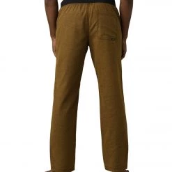 PrAna Men's Vaha 32" Inseam Straight Yoga Pants Dark Walnut CLOTHING