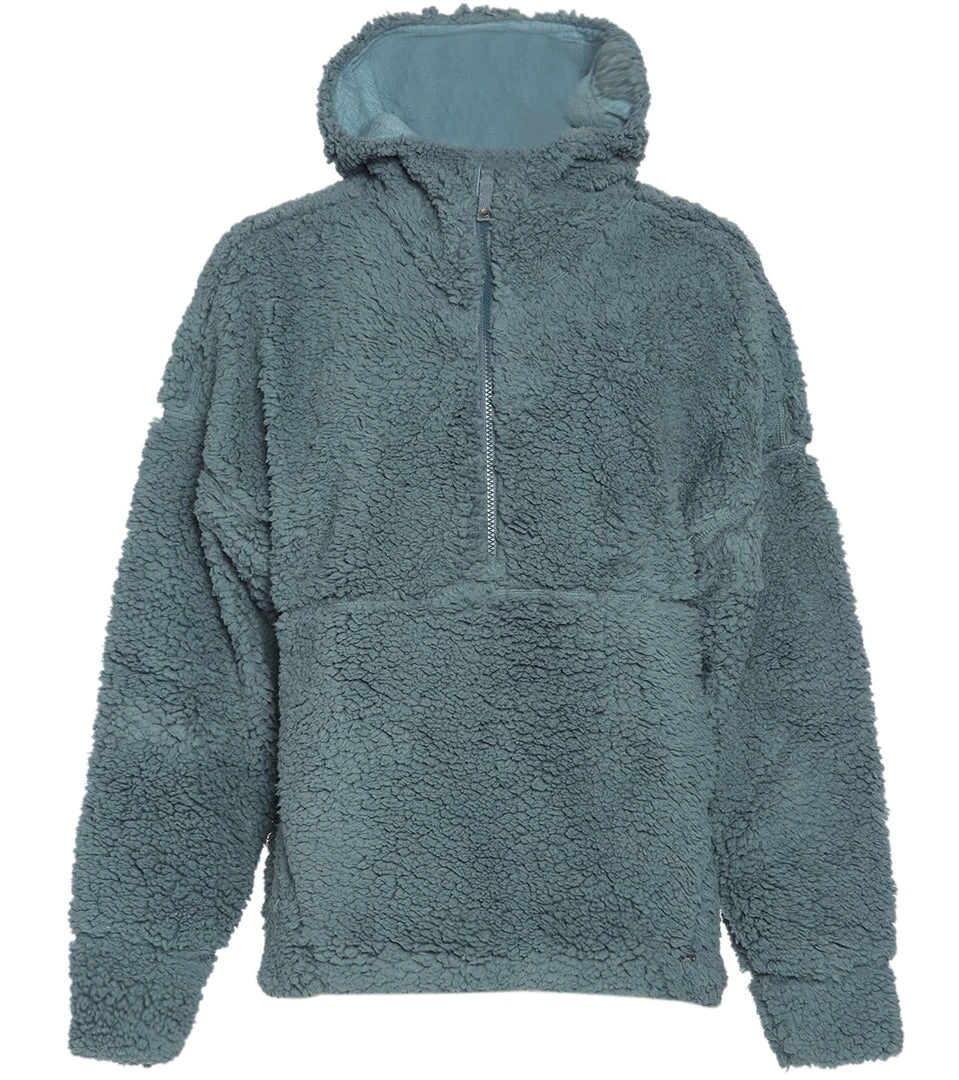 PrAna Permafrost Half Zip After Yoga Jacket Smoky Blue 6 PrAna Permafrost Half Zip After Yoga Jacket Smoky Blue