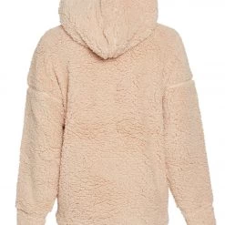 CLOTHING PrAna Permafrost Half Zip After Yoga Jacket Champagne