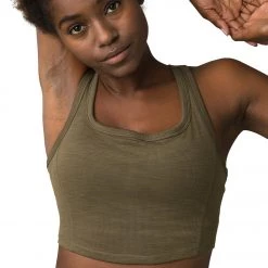 PrAna Becksa Bralette Slate Green Heather