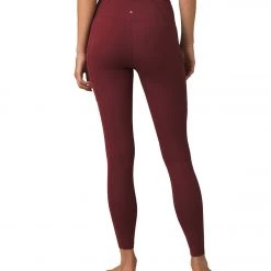 PrAna Electa Yoga Leggings Maroon 10 PrAna Electa Yoga Leggings Maroon