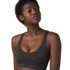 PrAna Yoga Sports Bra Charcoal Stripe NEW ARRIVALS