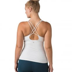 CLOTHING PrAna Everyday Support Yoga Top Moon Light