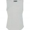 PrAna Rogue Sleeveless Yoga Tank Grey Heather 2 PrAna Rogue Sleeveless Yoga Tank Grey Heather