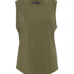 PrAna Rogue Sleeveless Yoga Tank Cargo Green 9 PrAna Rogue Sleeveless Yoga Tank Cargo Green