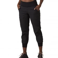 PrAna Summit Joggers Solid Black CLOTHING