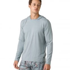 PrAna Men's Watchtower Long Sleeve Hoodie CLOTHING