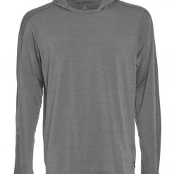CLOTHING PrAna Men's Watchtower Long Sleeve Hoodie Castlerock