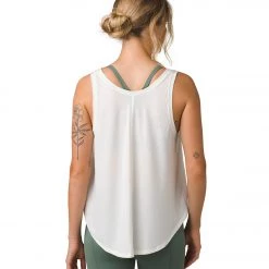 CLOTHING PrAna Eldora Yoga Tank Soft White