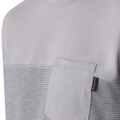 PrAna Men's Milo Short Sleeve Tee Grey