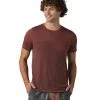 PrAna Men's Milo Short Sleeve Tee Vino CLOTHING 1 PrAna Men's Milo Short Sleeve Tee Vino CLOTHING