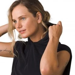 PrAna Anilio Short Sleeve Hoodie Black 11 PrAna Anilio Short Sleeve Hoodie Black