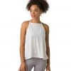 PrAna Epiquator Yoga Tank Soft White CLOTHING