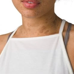 PrAna Epiquator Yoga Tank Soft White CLOTHING 11 PrAna Epiquator Yoga Tank Soft White CLOTHING