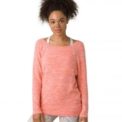 PrAna Geovine Top Hyper Coral